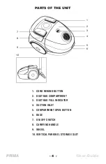 Preview for 4 page of Johnny Vac PRIMA User Manual