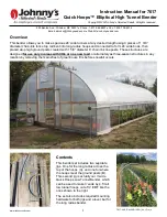 Preview for 1 page of Johnny's Selected Seeds Quick Hoops 7617 Instruction Manual