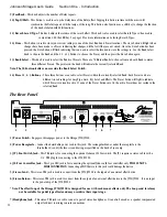 Предварительный просмотр 8 страницы Johnson Amplification Mirage JT100 User Manual