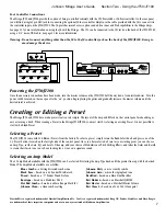 Предварительный просмотр 11 страницы Johnson Amplification Mirage JT100 User Manual