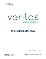 Johnson & Johnson Surgical Vision Veritas Operator'S Manual preview