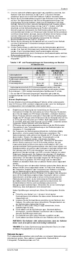 Preview for 21 page of Johnson & Johnson Biosense Webster THERMOCOOL SMARTTOUCH SF Instructions For Use Manual