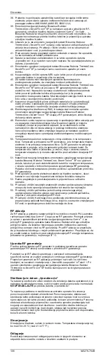 Preview for 108 page of Johnson & Johnson Biosense Webster THERMOCOOL SMARTTOUCH SF Instructions For Use Manual