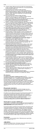 Preview for 124 page of Johnson & Johnson Biosense Webster THERMOCOOL SMARTTOUCH SF Instructions For Use Manual