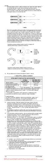 Предварительный просмотр 122 страницы Johnson & Johnson Biosense Webster ThermoCool Instructions For Use Manual