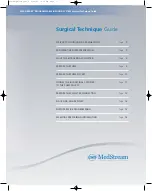 Preview for 3 page of Johnson & Johnson Codman MedStream Surgical Technique Manual