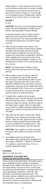 Preview for 4 page of Johnson & Johnson DePuy Mitek 108804 Manual