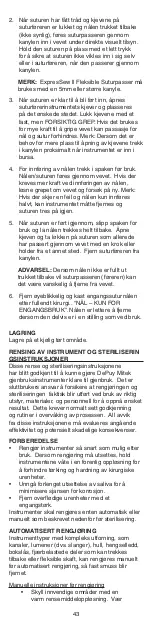 Preview for 43 page of Johnson & Johnson DePuy Mitek 108804 Manual