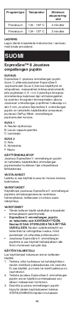 Preview for 46 page of Johnson & Johnson DePuy Mitek 108804 Manual