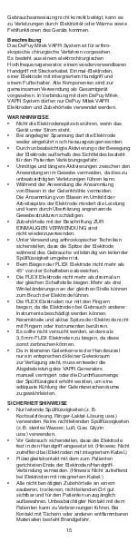 Preview for 16 page of Johnson & Johnson DePuy Mitek 2.3 mm VAPR Instructions For Use Manual