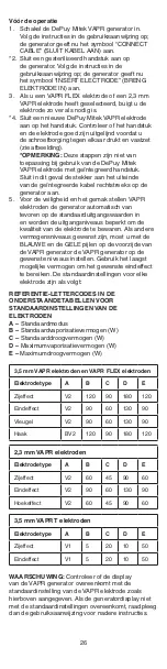 Preview for 27 page of Johnson & Johnson DePuy Mitek 2.3 mm VAPR Instructions For Use Manual