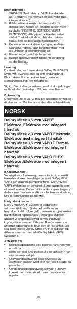 Preview for 37 page of Johnson & Johnson DePuy Mitek 2.3 mm VAPR Instructions For Use Manual