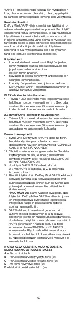 Preview for 43 page of Johnson & Johnson DePuy Mitek 2.3 mm VAPR Instructions For Use Manual