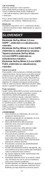 Preview for 58 page of Johnson & Johnson DePuy Mitek 2.3 mm VAPR Instructions For Use Manual