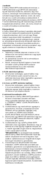 Preview for 73 page of Johnson & Johnson DePuy Mitek 2.3 mm VAPR Instructions For Use Manual