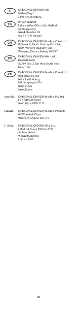 Preview for 91 page of Johnson & Johnson DePuy Mitek 2.3 mm VAPR Instructions For Use Manual