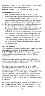 Preview for 8 page of Johnson & Johnson DePuy Mitek BIOKNOTLESS RC ANCHOR Manual