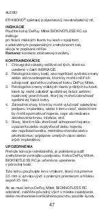 Preview for 48 page of Johnson & Johnson DePuy Mitek BIOKNOTLESS RC ANCHOR Manual