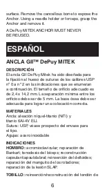 Preview for 7 page of Johnson & Johnson DePuy Mitek GII Anchor Manual