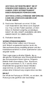 Preview for 20 page of Johnson & Johnson DePuy Mitek GII Anchor Manual