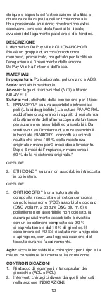 Preview for 13 page of Johnson & Johnson DePuy Mitek GII QUICKANCHOR Plus Manual