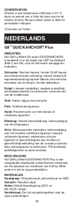 Preview for 27 page of Johnson & Johnson DePuy Mitek GII QUICKANCHOR Plus Manual