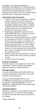 Preview for 36 page of Johnson & Johnson DePuy Mitek GII QUICKANCHOR Plus Manual