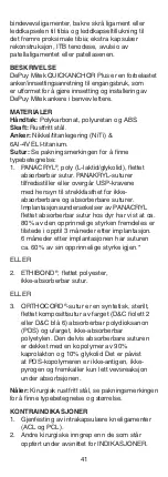 Preview for 42 page of Johnson & Johnson DePuy Mitek GII QUICKANCHOR Plus Manual