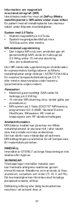 Preview for 58 page of Johnson & Johnson DePuy Mitek GII QUICKANCHOR Plus Manual