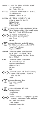 Preview for 105 page of Johnson & Johnson DePuy Mitek GII QUICKANCHOR Plus Manual