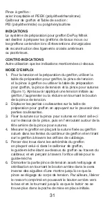 Preview for 32 page of Johnson & Johnson DePuy Mitek GRAFT PREPARATION SYSTEM Manual