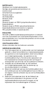 Preview for 39 page of Johnson & Johnson DePuy Mitek GRAFT PREPARATION SYSTEM Manual