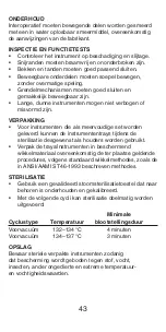 Preview for 44 page of Johnson & Johnson DePuy Mitek GRAFT PREPARATION SYSTEM Manual