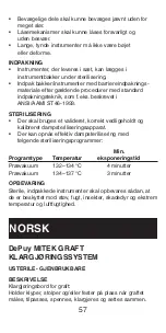 Preview for 58 page of Johnson & Johnson DePuy Mitek GRAFT PREPARATION SYSTEM Manual