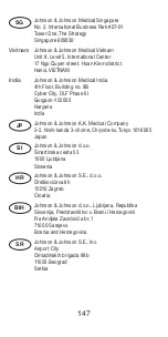 Preview for 148 page of Johnson & Johnson DePuy Mitek GRAFT PREPARATION SYSTEM Manual