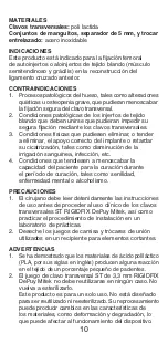 Preview for 11 page of Johnson & Johnson DePuy Mitek Rigidfix 104144 Manual