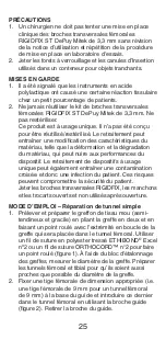 Preview for 26 page of Johnson & Johnson DePuy Mitek Rigidfix 104144 Manual