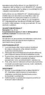 Preview for 48 page of Johnson & Johnson DePuy Mitek Rigidfix 104144 Manual