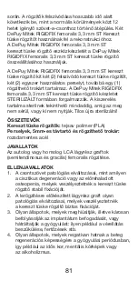 Preview for 82 page of Johnson & Johnson DePuy Mitek Rigidfix 104144 Manual