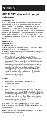 Preview for 36 page of Johnson & Johnson DePuy Mitek SPIRALOK Manual