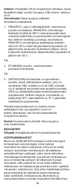 Preview for 40 page of Johnson & Johnson DePuy Mitek SPIRALOK Manual