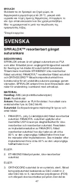 Preview for 48 page of Johnson & Johnson DePuy Mitek SPIRALOK Manual