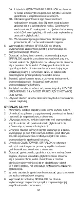 Preview for 62 page of Johnson & Johnson DePuy Mitek SPIRALOK Manual