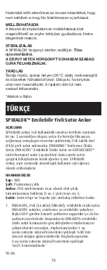 Preview for 73 page of Johnson & Johnson DePuy Mitek SPIRALOK Manual