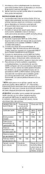 Preview for 8 page of Johnson & Johnson DePuy Mitek VAPR 3.5 mm 90 Instructions For Use Manual