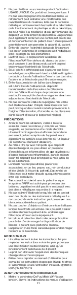 Preview for 21 page of Johnson & Johnson DePuy Mitek VAPR 3.5 mm 90 Instructions For Use Manual