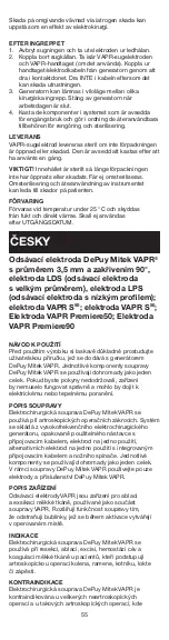 Preview for 55 page of Johnson & Johnson DePuy Mitek VAPR 3.5 mm 90 Instructions For Use Manual