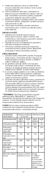 Preview for 57 page of Johnson & Johnson DePuy Mitek VAPR 3.5 mm 90 Instructions For Use Manual