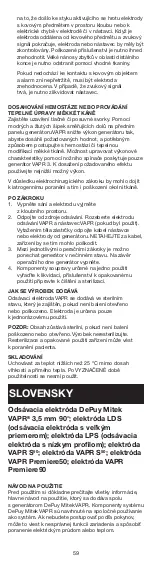 Preview for 59 page of Johnson & Johnson DePuy Mitek VAPR 3.5 mm 90 Instructions For Use Manual