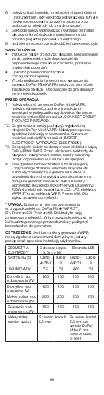 Preview for 66 page of Johnson & Johnson DePuy Mitek VAPR 3.5 mm 90 Instructions For Use Manual